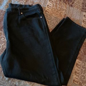 levi mens jeans Color Black Size 46W 34L